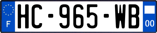 HC-965-WB