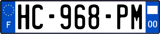 HC-968-PM