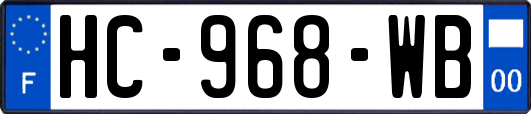 HC-968-WB