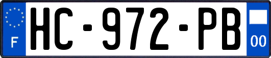 HC-972-PB