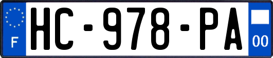 HC-978-PA