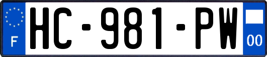HC-981-PW