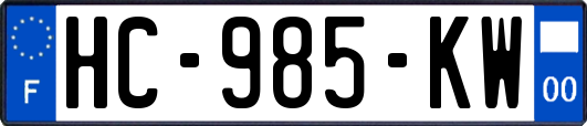 HC-985-KW