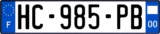 HC-985-PB