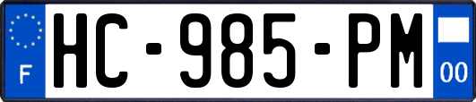HC-985-PM
