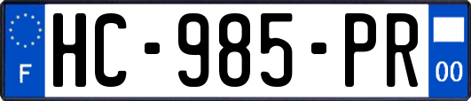 HC-985-PR