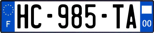 HC-985-TA