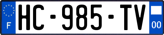 HC-985-TV
