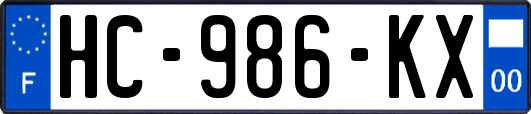 HC-986-KX