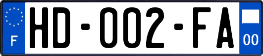 HD-002-FA