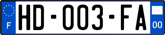 HD-003-FA
