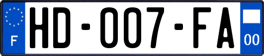HD-007-FA