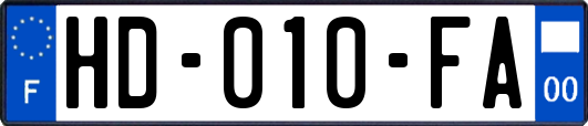 HD-010-FA