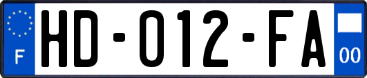 HD-012-FA