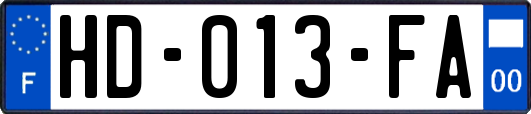 HD-013-FA