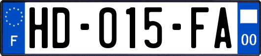 HD-015-FA