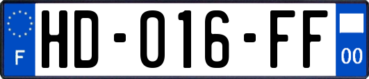 HD-016-FF
