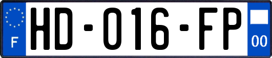 HD-016-FP