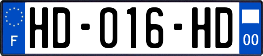HD-016-HD