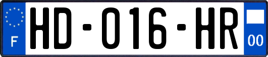 HD-016-HR