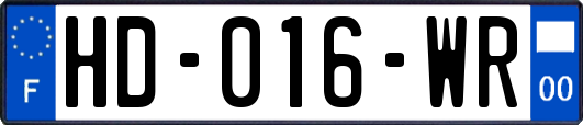 HD-016-WR
