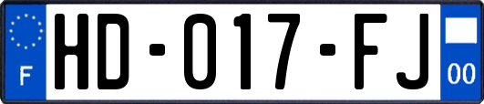 HD-017-FJ