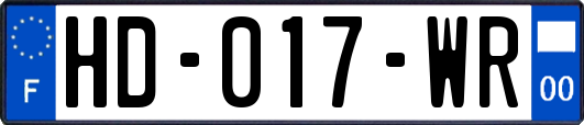 HD-017-WR
