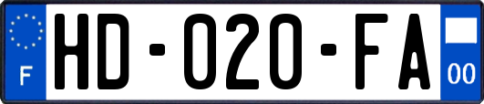HD-020-FA