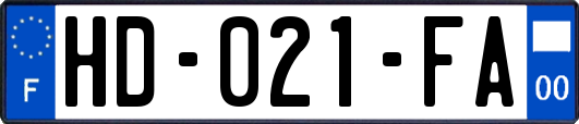 HD-021-FA