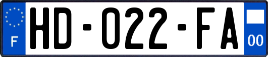 HD-022-FA