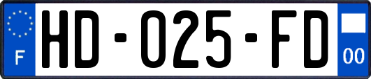 HD-025-FD
