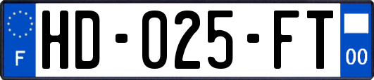 HD-025-FT