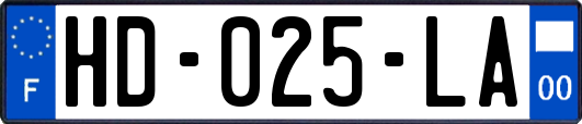HD-025-LA