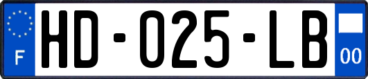 HD-025-LB
