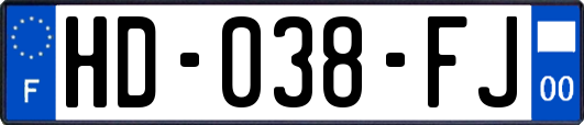 HD-038-FJ
