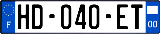 HD-040-ET