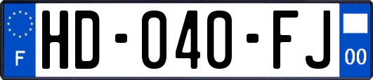 HD-040-FJ