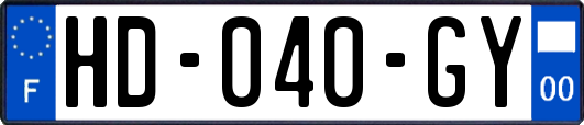HD-040-GY