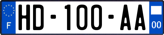 HD-100-AA