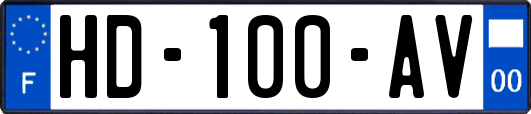 HD-100-AV
