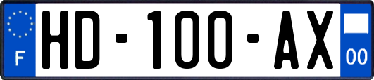 HD-100-AX