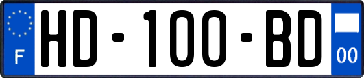 HD-100-BD