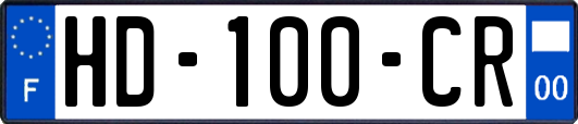 HD-100-CR