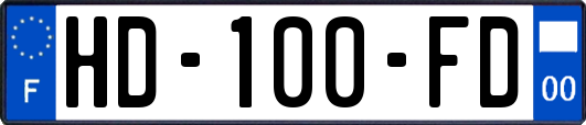 HD-100-FD