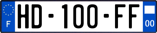 HD-100-FF