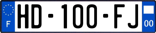 HD-100-FJ