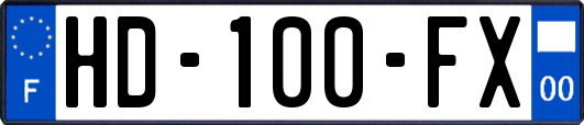 HD-100-FX