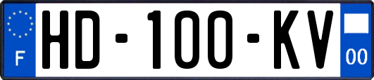 HD-100-KV