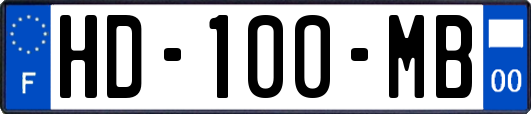 HD-100-MB