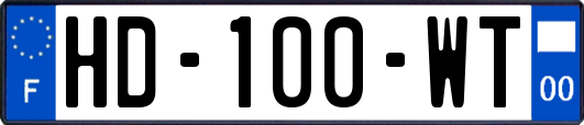 HD-100-WT